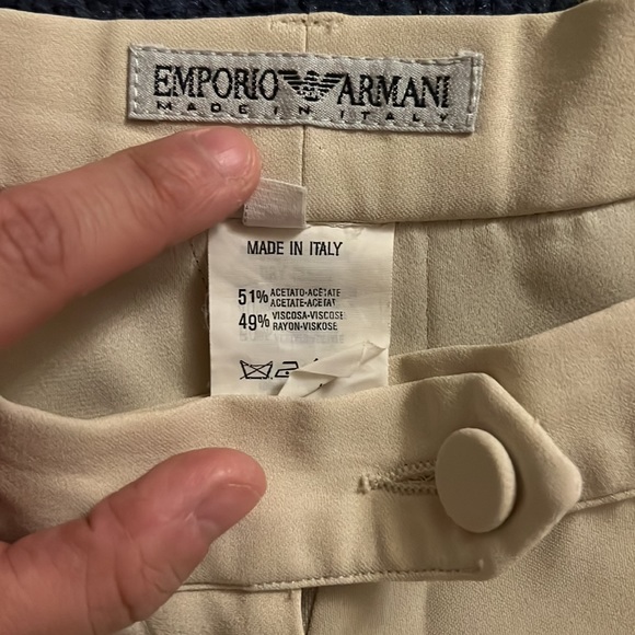 Emporio Armani Vintage Blazer And Pants Suit Set Made In Italy - Picture 14 of 15